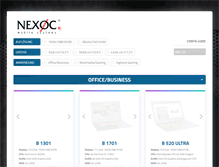 Tablet Screenshot of config.nexoc.de